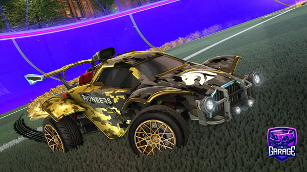 A Rocket League car design from XxLAMETRADERxX