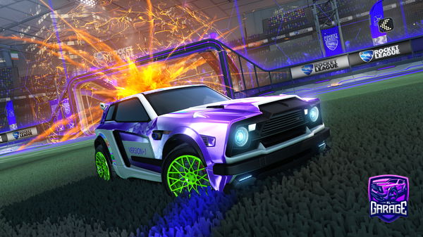 A Rocket League car design from Becanxz