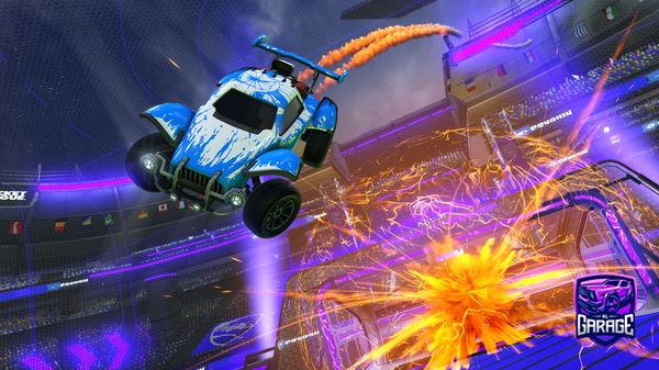 A Rocket League car design from Boejails