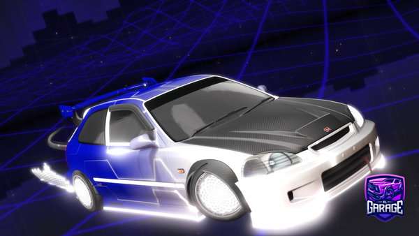 A Rocket League car design from HO2