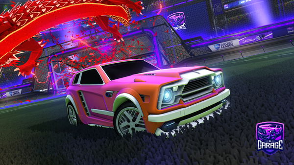 A Rocket League car design from erijaki