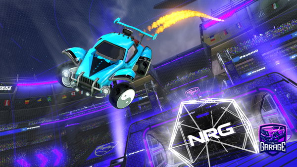 A Rocket League car design from PublicEagle3431
