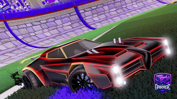 A Rocket League car design from MeskoP