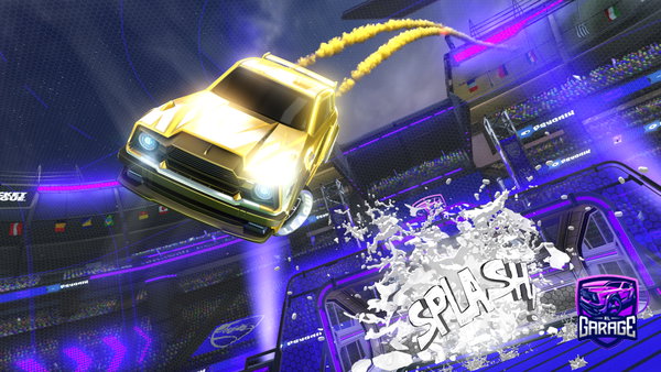 A Rocket League car design from valcher25