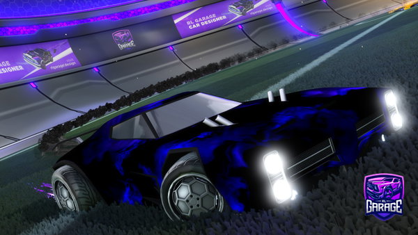 A Rocket League car design from Violetslayer583
