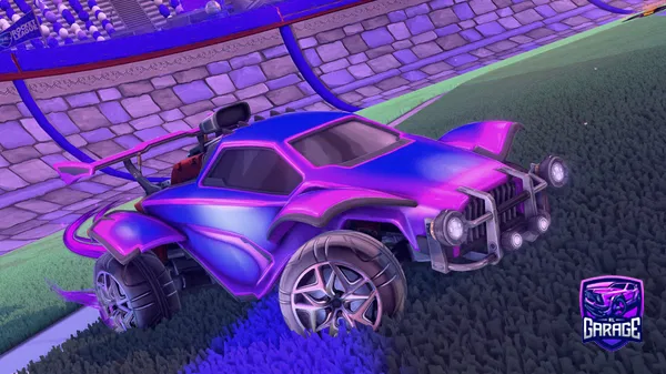 A Rocket League car design from Calzino-esotico