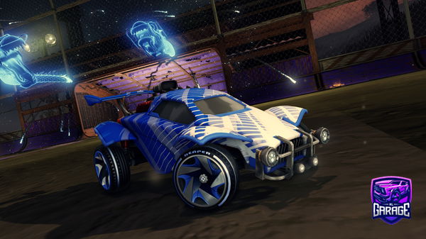 A Rocket League car design from refuise