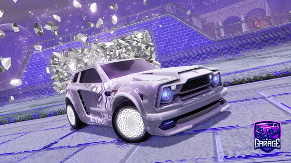 A Rocket League car design from Notrixsit