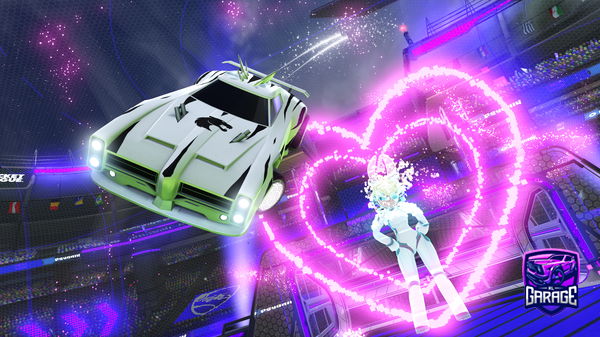 A Rocket League car design from AiwA