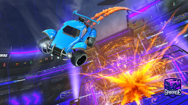 A Rocket League car design from reipro