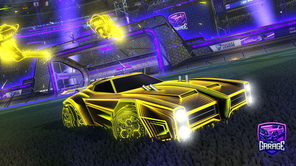 A Rocket League car design from BritishBird