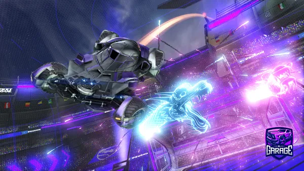 A Rocket League car design from bumpstart