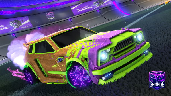 A Rocket League car design from Devonimus
