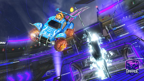 A Rocket League car design from Tote44