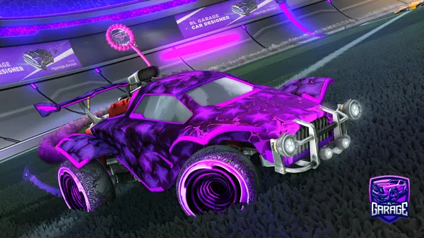 A Rocket League car design from TesEnTroy