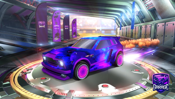 A Rocket League car design from Mrz_sjhubb