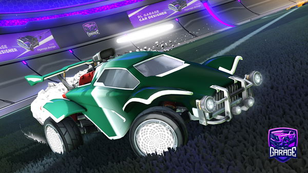 A Rocket League car design from agntbubblz