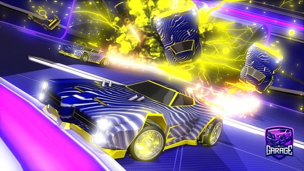 A Rocket League car design from Fster21