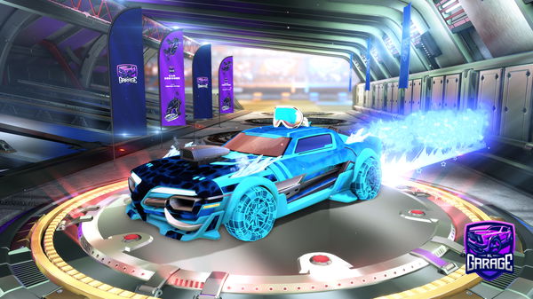 A Rocket League car design from Smacker34