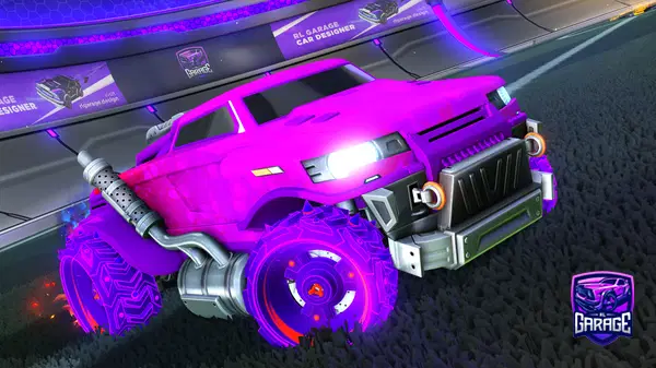 A Rocket League car design from Anasspeed