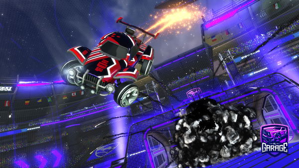 A Rocket League car design from plumato