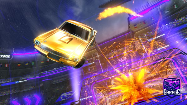 A Rocket League car design from A106