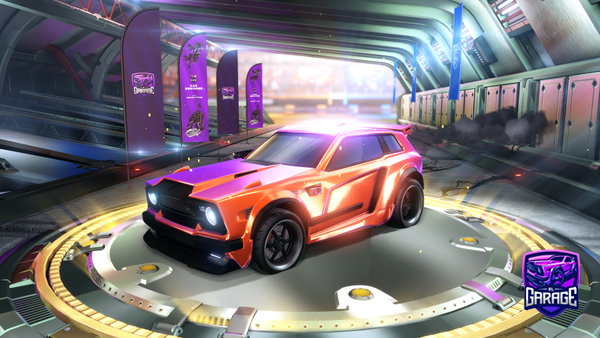 A Rocket League car design from Tm_Racky