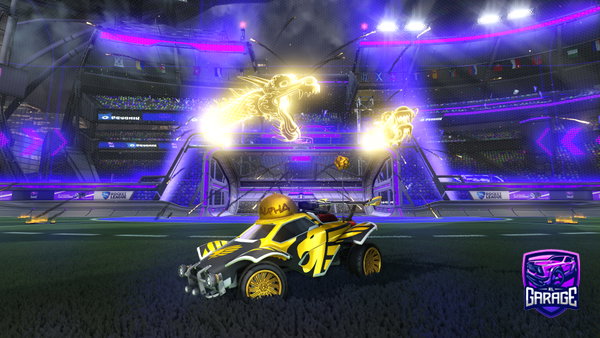 A Rocket League car design from Garc0n