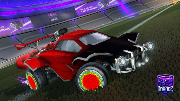 A Rocket League car design from Skullstrats