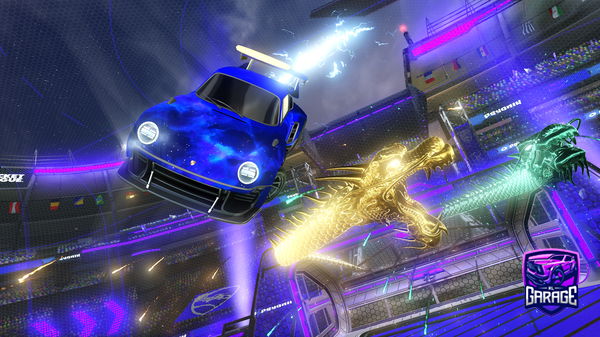 A Rocket League car design from ROHRSam