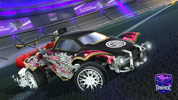 A Rocket League car design from kontroller_gnome