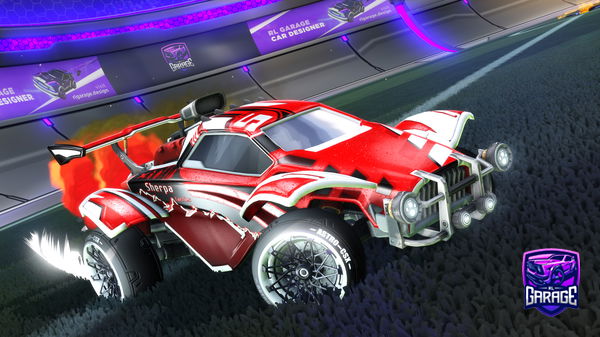 A Rocket League car design from DevilLight