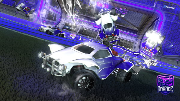 A Rocket League car design from DeRyZe
