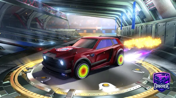 A Rocket League car design from Ken2526