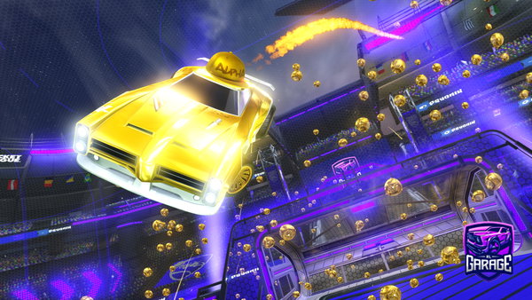 A Rocket League car design from Hubiix