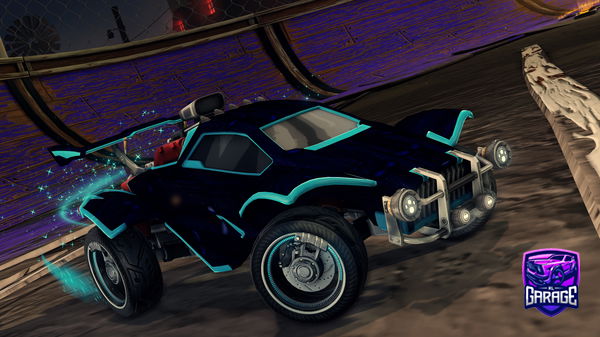 A Rocket League car design from Crazy_Cars