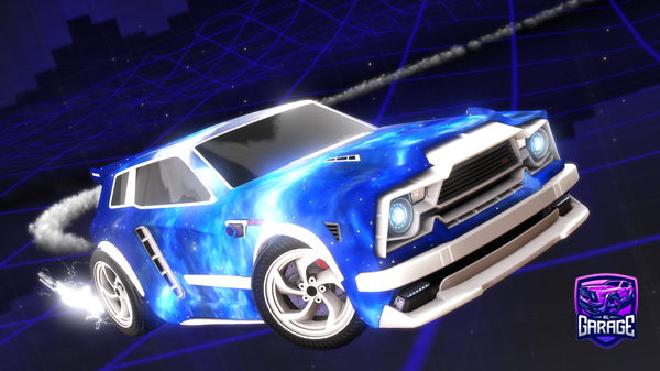 A Rocket League car design from eyezayyuh