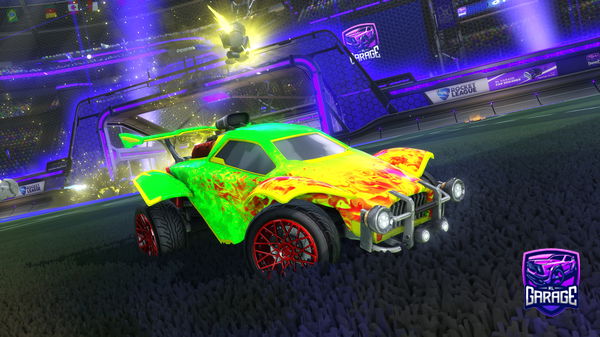 A Rocket League car design from Watterfox