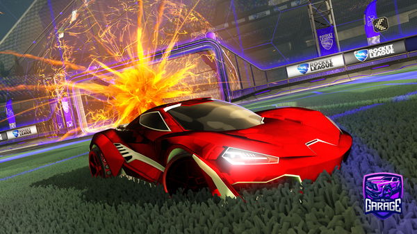 A Rocket League car design from Torta_Horta