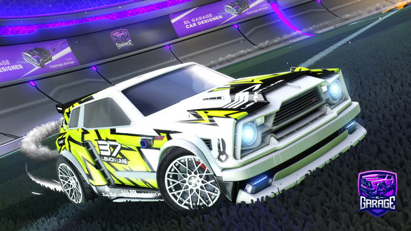 A Rocket League car design from ByeRocketLeague