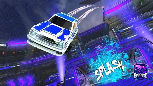 A Rocket League car design from Lospapus