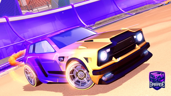 A Rocket League car design from Dylanlomas
