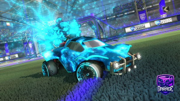 A Rocket League car design from CrazyWiz_26