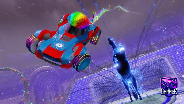A Rocket League car design from BelugaMcCoy