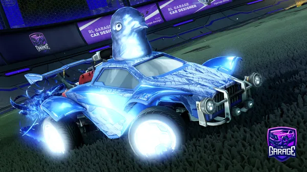 A Rocket League car design from irosario78