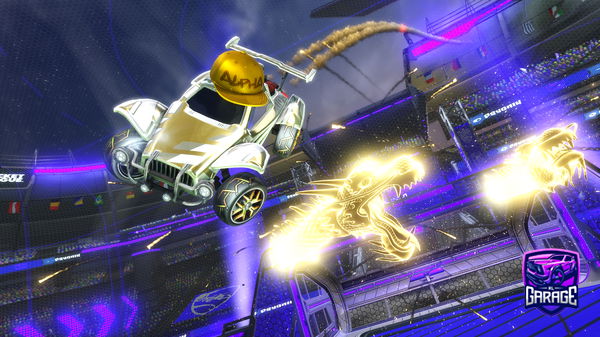 A Rocket League car design from SlimmerClock446