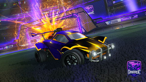 A Rocket League car design from Legendary_Raul