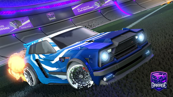 A Rocket League car design from Whutzephoque