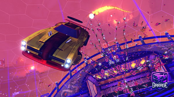 A Rocket League car design from Chandra_jet