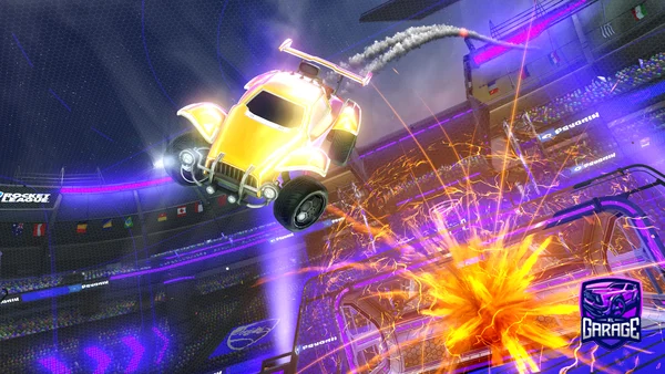 A Rocket League car design from Ismailo69420